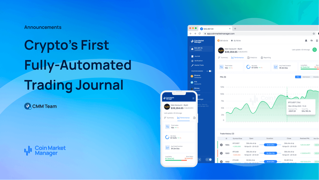 Introducing the First Fully-Automated Crypto Trading Journal
