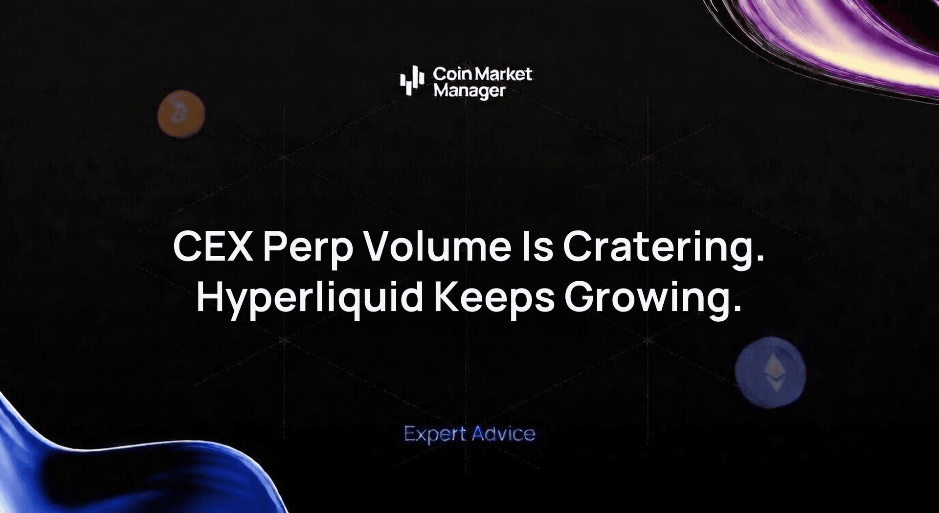 CEX Perp Volume Is Cratering. Hyperliquid Keeps Growing.